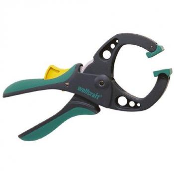 wolfcraft Pinza de sujeción de carraca FZR I 3632000 I El dispositivo de sujeción rápido