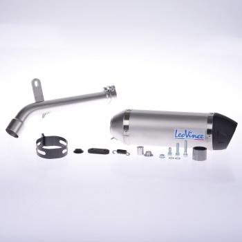 Escape LeoVince LV One 8722 Slip-on evo2 Acero Inoxidable | Honda XL 125 V Varadero JC32 | Honda XL 125 V Varadero jc49