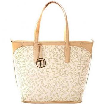 TRUSSARDI JEANS by Trussardi Bolso asa de mano Beige