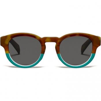 Mauricio Tortoise Sunglasses with Polarized Lenses - Blue/Black/Green Variants