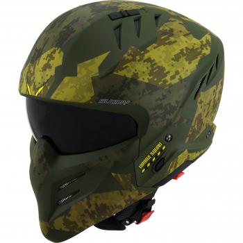 Casco Jet Suomy Armor Urban Squad Camuflaje Multicolor Talla S