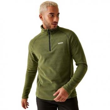 Regatta Men's Kenger Midweight Half Zip Fleece in Nephrite Green, Size 3XL