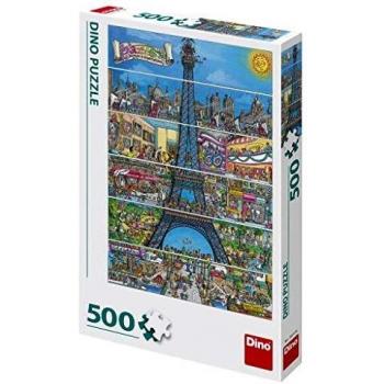 Puzzle 500 Piezas Torre Eiffel Dino Paris