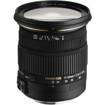 Sigma 583306 17-50mm f2.8 EX DC HSM Optical Stabilised lens for Nikon Digital SLR Cameras with APS-C Sensors