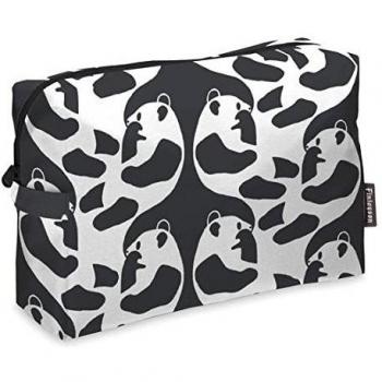 Finlayson ajatus Neceser, algodón, negro/blanco, 28 x 20 cm