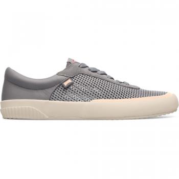 CAMPER Peu Rambla Women's Sneakers - Grey Cotton Size 37/7