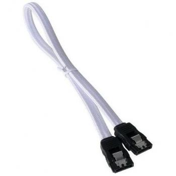 BitFenix SATA 6Gb/s, 0.3m Cable de SATA 0,3 m Blanco - Cable SATA