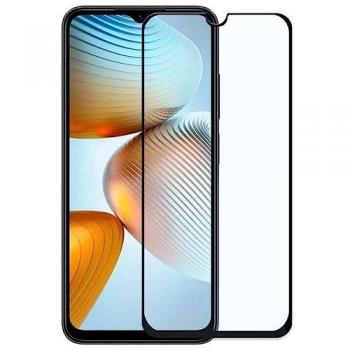 Protector de Pantalla Cristal Templado Premium 9D con Borde Negro para Xiaomi Poco M4 5G, Vidrio Antigolpes 9H, Dureza 0.3mm, Anticaídas, Anti
