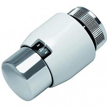 Honeywell Home T4021 Cabeza termostático de radiador, Blanco Cromado, 94 X 52 X 54