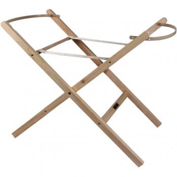 Soporte Plegable para Cesta de Moisés Clair de Lune - Madera Natural 85x54x45cm