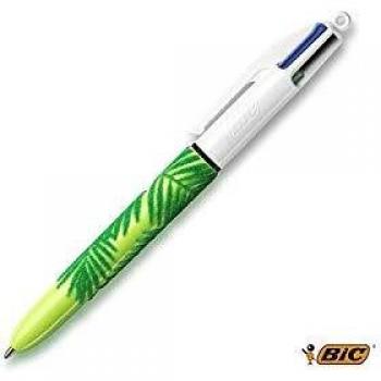 Bola Bic 4 colores ColecciónVelours Terciopelo, color Verde