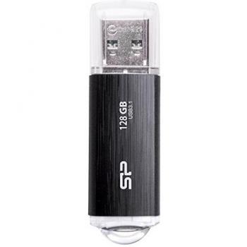 Silicon Power Blaze B02 128GB USB Flash Drive USB 3.1 Black