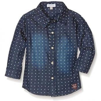 Absorba Chemise ml, Camisa para Bebés, Azul