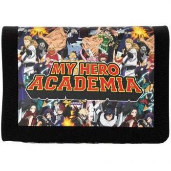 Billetera My Hero Academia con Logo, CYP, Dimensiones 13x11x1 cm