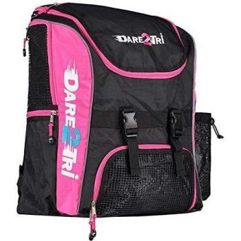 Dare2tri 50382b-pi - Mochila de transición Extragrande, Color Negro y Rosa