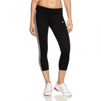 Adidas Clima 3SESS 34 - Mallas para mujer, color negro / blanco, talla S
