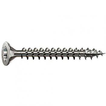 Tornillo Spax Inoxidable con Cabeza Plana Torx T20 4.0 x 20 mm, Caja de 200 Unidades