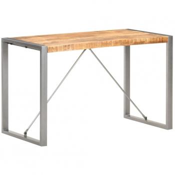Solid Rough Mango Wood Dining Table 47.2x23.6x29.5