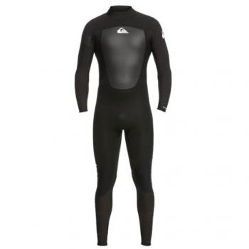 Traje Neopreno Quiksilver Prologue 3/2mm Manga Larga con Cremallera Trasera para Hombre, Color Negro, Talla S