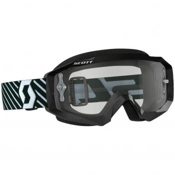 Scott Hustle MX Gafas, Unisex Adulto, Blanco/Negro, Talla Única