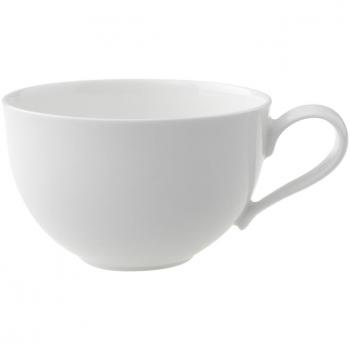 Villeroy & Boch New Cottage Basic Taza de capuchino, 390 ml, Altura: 7 cm, Porcelana Premium, Blanco
