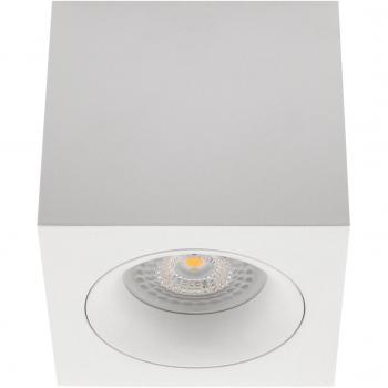 LEDBOX ARKOI Housing GU10, Aplique cuadrado techo blanco
