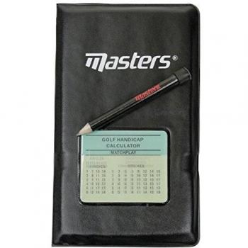 Masters Fitness Deluxe ZDGA0042-Tarjetero, diseño de Golf, Unisex, No especificado, F/S