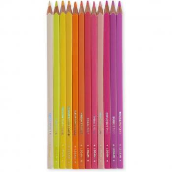 Set de 12 lápices de colores Atardecer - Vive Coloridamente