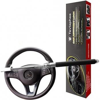 Tevlaphee Antirrobo Coche, Barra Antirrobo Coche, Antirrobo Coche Volante, Bloqueo Volante Coche, Universal