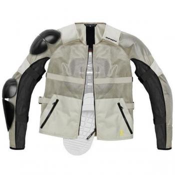 SPIDI Chaqueta para Moto, Negro/Hielo, XXL
