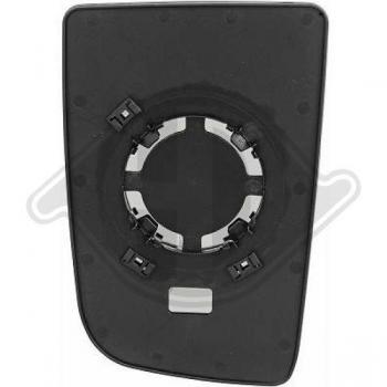 Cristal de espejo retrovisor exterior DIEDERICHS 1663127