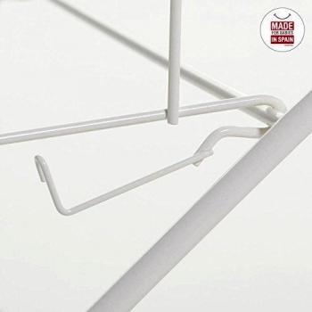 Cambrass 32801 - Portacapazo de metal sin ruedas, 47 x 84 cm, color beige