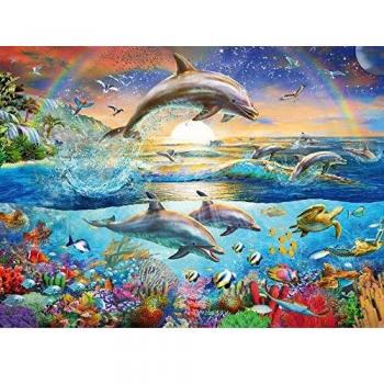 Ravensburger Dolphin Paradise 300-Piece Jigsaw Puzzle