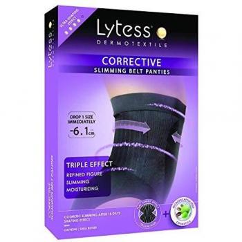 Lytess - Braga Envolvente y Adelgazante - Efecto Vientre Plano inmediato - Resultados clínicamente probados - XXL : 50-52 - Negro