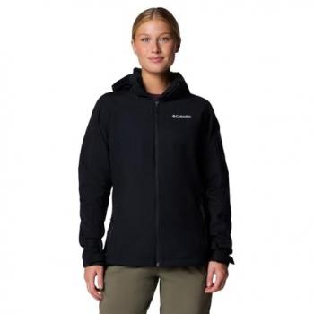 Chaqueta Softshell con Capucha Columbia Cascade Ridge II Negra Mujer - Talla L