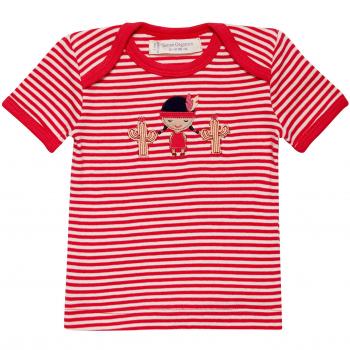 Sense Organics Tilly Baby T-Shirt Mit Schlupfkragen, Camiseta para Bebés, Mehrfarbig