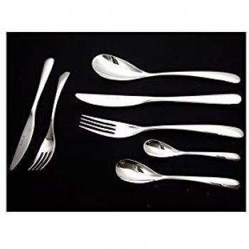 PINTI Set de 12 de acero inoxidable cuchillos de mesa abatible
