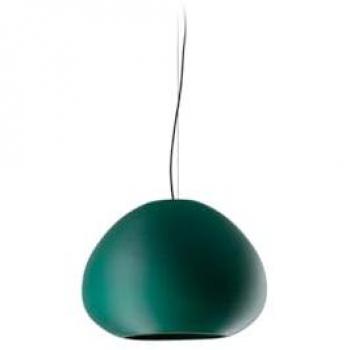 Lámpara de Techo Colgante Faro Mar 34 cm Verde con Diseño de Cúpula y Material Reciclado
