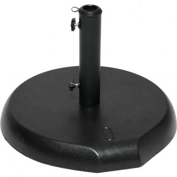 Base para Sombrilla Negra de Metal 20 Kg - Bigbuy Garden