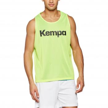 Kempa Training Bib Peto Reversible de Entrenamiento, Hombre, Amarillo Fluor, XL/XXL