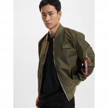 Alpha Industries MA-1 TTC Bomber Jacket - Dark Olive, Men's Size S