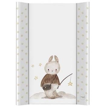 Cambiador Perfilado para Cómoda Basic Ceba Baby - Superficie Segura y Confortable 70x50 cm - Suave para Bebés - 2 Cuñas - Almohadilla Cambiadora Lavable - Certificado