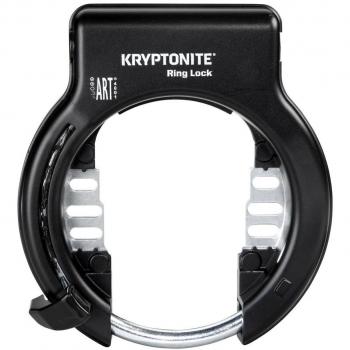 Kryptonite Ring Candado, Unisex Adulto, Negro, 20 cm