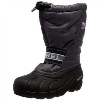 Sorel Niños Unisex Botas de invierno CHILDRENS CUB, Color: Negro, Talla: 33