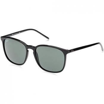 Ray-Ban 0RB4387, Gafas de Sol para Hombre, Black, 55