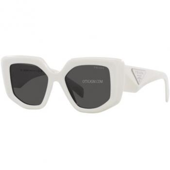 Prada PR 14ZS 1425S0 Women's Geometric White Sunglasses