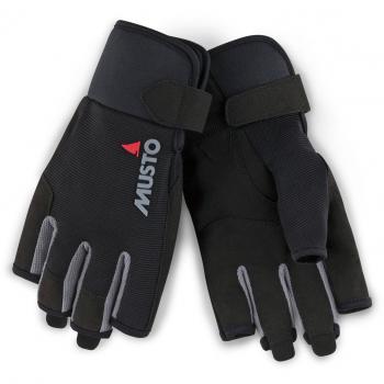 Musto Essential Sailing Short Finger Glove Black-XXL