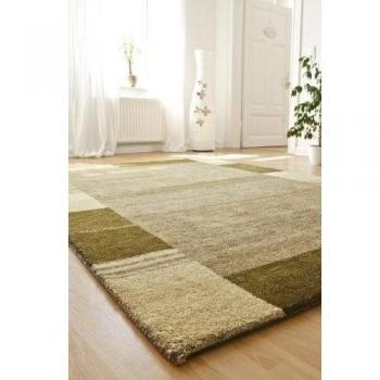 Sona-Lux Tienda de Alfombras anudadas a mano Gabbeh verde Seleccionar el tamaño 170 x 240 cm