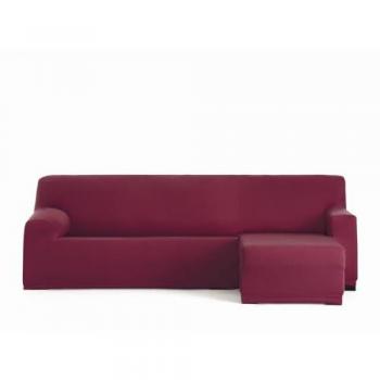 Funda para chaise longue de brazo corto derecho Eysa BRONX Burdeos 110 x 110 x 310 cm