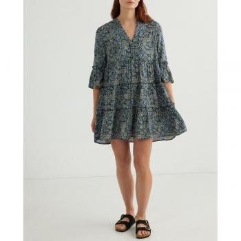 Vero Moda Vestido midi con volantes